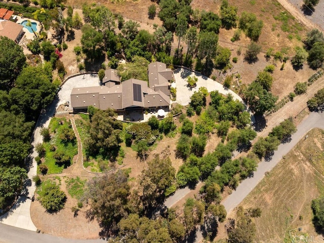 drone / aerial view