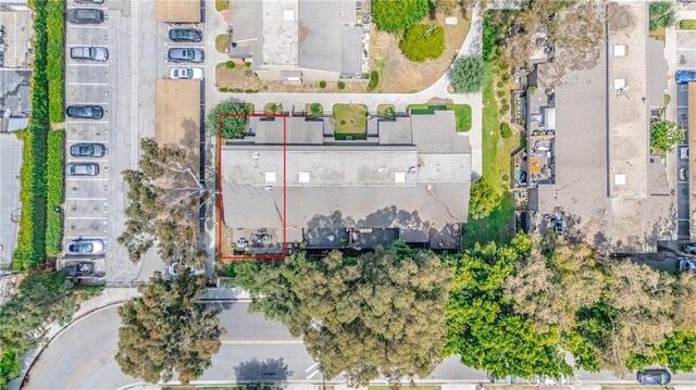 6621 Caro St Unit 111, Paramount, CA 90723 - aerial view of property's location with property parcel outlined