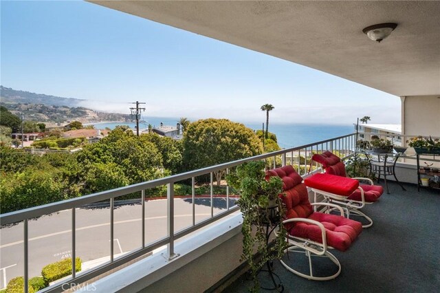 32735 Seagate Dr Unit 304-D, Rancho Palos Verdes, CA 90275 - balcony with a water view