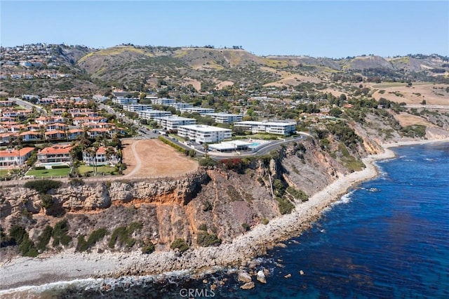 32735 Seagate Dr Unit 304-D, Rancho Palos Verdes, CA 90275 - aerial overview of property's location with a water and mountain view