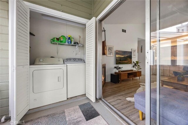 5814 Old Village Rd Unit 216, Yorba Linda, CA 92887 - laundry area featuring washing machine and dryer