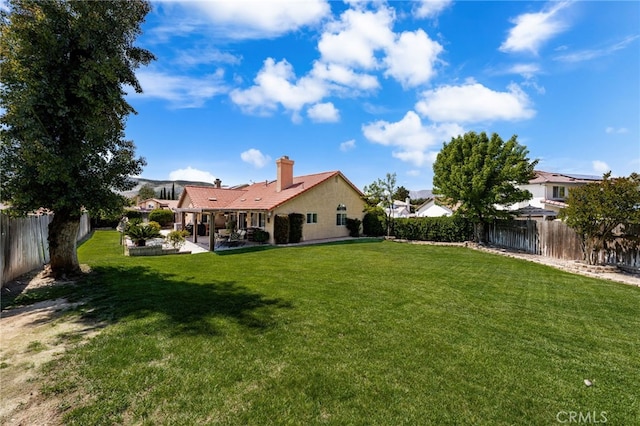 35189 Ravencrest Ct, Yucaipa, CA 92399 - view of yard featuring a patio area