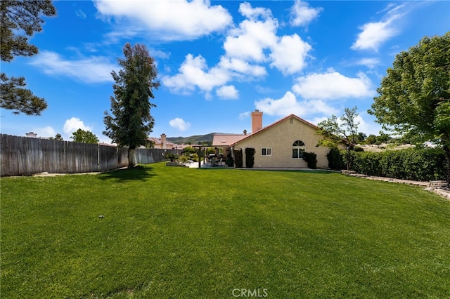 35189 Ravencrest Ct, Yucaipa, CA 92399 - view of yard featuring a patio