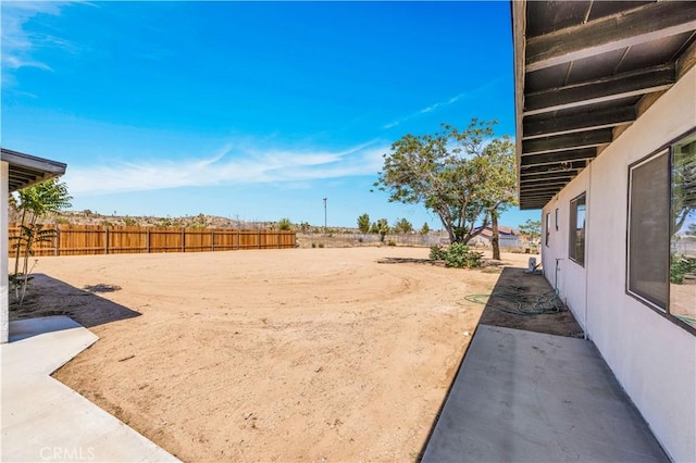 57330 Old Haggard Rd, Yucca Valley, CA 92284 - view of yard featuring fence