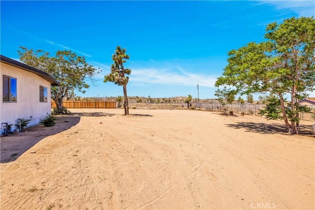 57330 Old Haggard Rd, Yucca Valley, CA 92284 - view of yard featuring fence