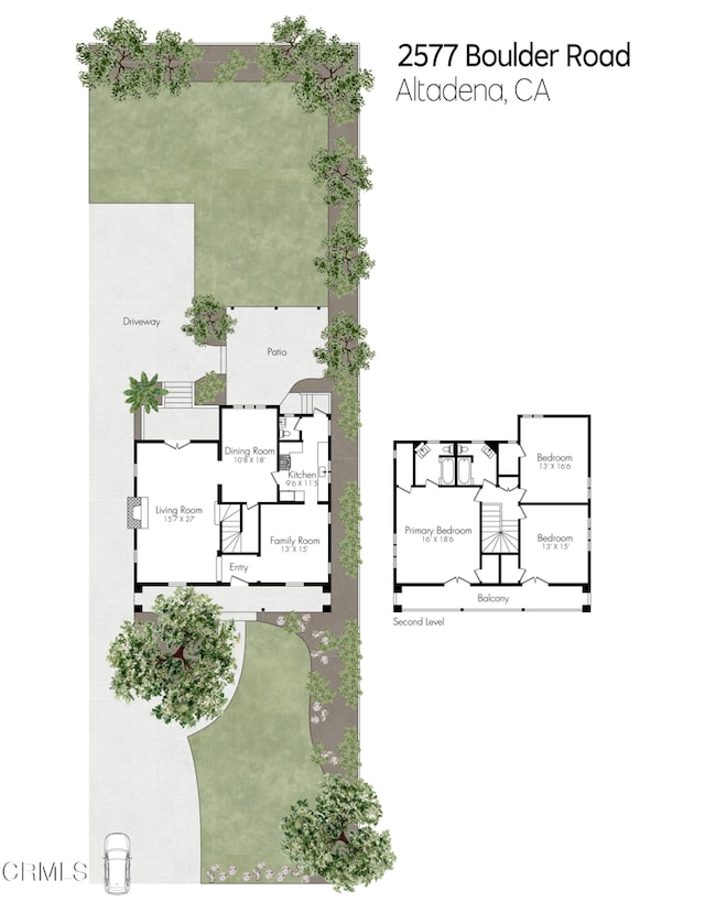 2577 Boulder Rd, Altadena, CA 91001 - view of room layout
