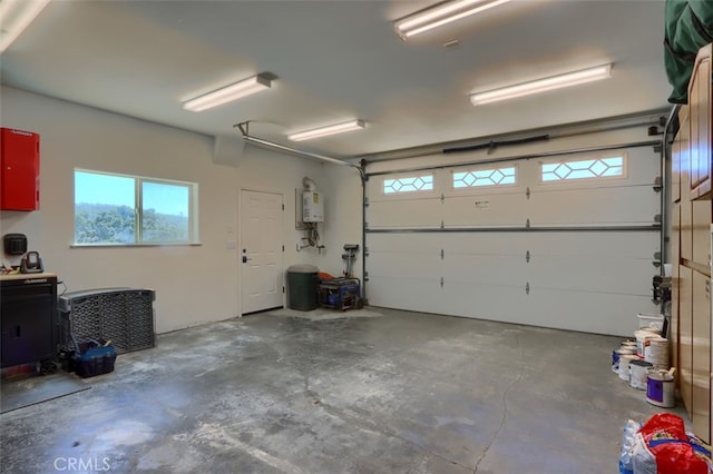 6097 Sherlock Rd, Midpines, CA 95345 - garage with water heater