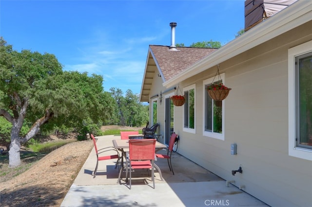 6097 Sherlock Rd, Midpines, CA 95345 - view of patio with outdoor dining area