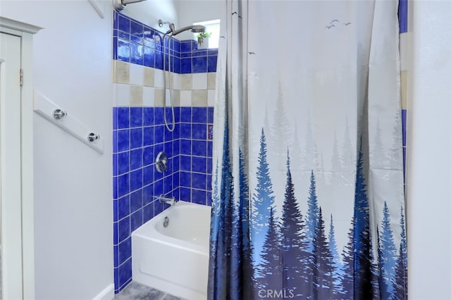 6097 Sherlock Rd, Midpines, CA 95345 - bathroom with shower / bath combination with curtain