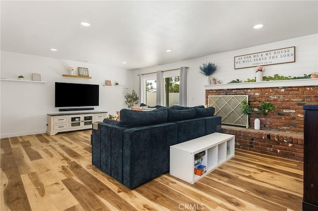 13381 Del Cerro Dr, Tustin, CA 92780 - living room with wood finished floors and recessed lighting