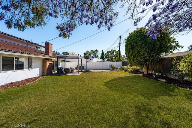 13381 Del Cerro Dr, Tustin, CA 92780 - view of yard featuring a patio