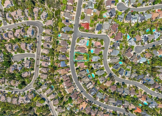 7206 Mimosa Dr, Carlsbad, CA 92011 - aerial view of property and surrounding area featuring nearby suburban area