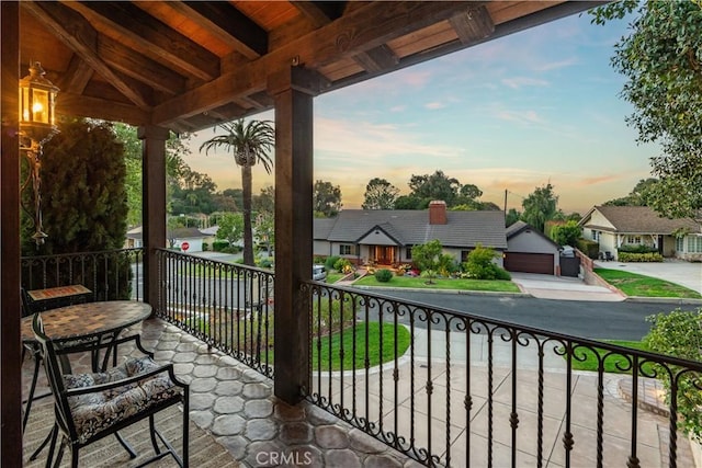 3904 Via Cardelina, Palos Verdes Estates, CA 90274 - balcony with a residential view