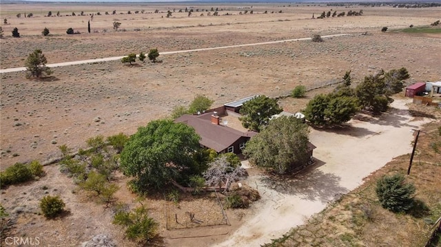 18333 Lancaster Rd, Lancaster, CA 93536 - aerial view of property and surrounding area with a desert landscape and rural landscape
