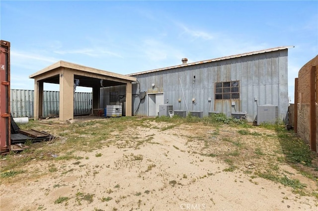 18333 Lancaster Rd, Lancaster, CA 93536 - view of pole building with central AC unit