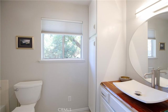 32760 Ram Ln, North Fork, CA 93643 - bathroom with plenty of natural light, vanity, and toilet