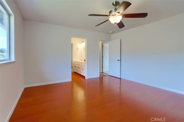 43038 Glacier Ln, Coarsegold, CA 93614 - unfurnished bedroom with wood finished floors and baseboards