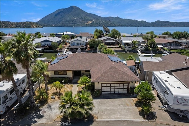 7795 Richard Dr, Lucerne, CA 95458 - view of subject property with a water and mountain view