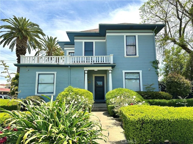 4308 Lime St, Riverside, CA 92501 - view of front of property with a balcony