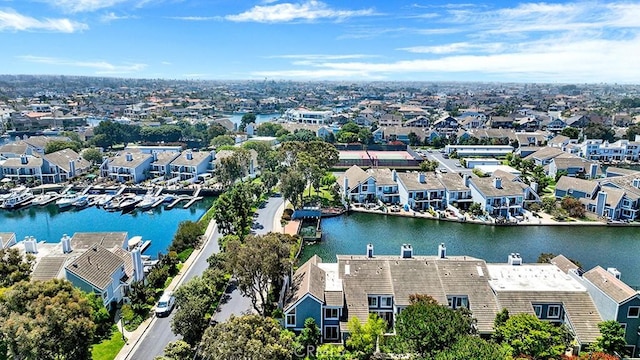 3842 Montego Dr, Huntington Beach, CA 92649 - aerial view of residential area featuring a nearby body of water
