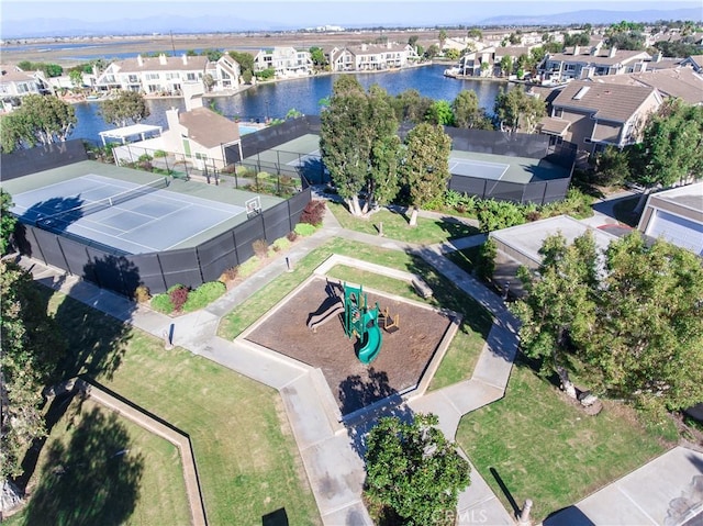 3842 Montego Dr, Huntington Beach, CA 92649 - aerial view of residential area with a large body of water
