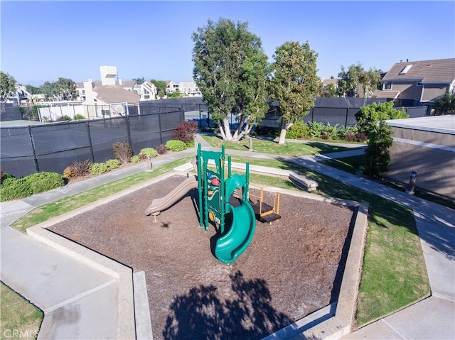3842 Montego Dr, Huntington Beach, CA 92649 - community jungle gym featuring fence and a residential view