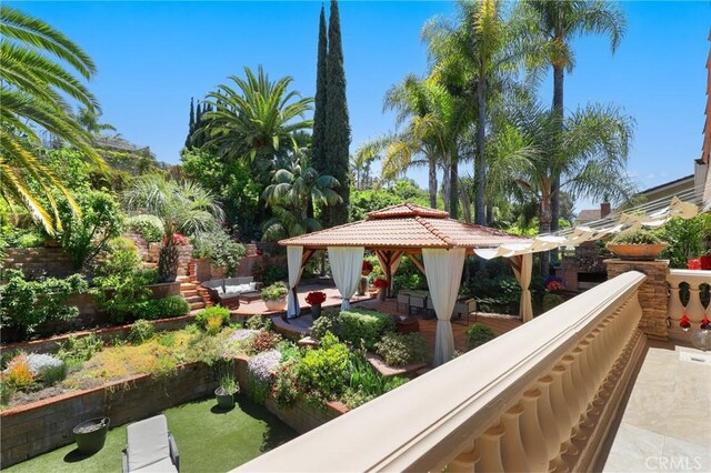24182 Torena Cir, Mission Viejo, CA 92691 - exterior space featuring a gazebo
