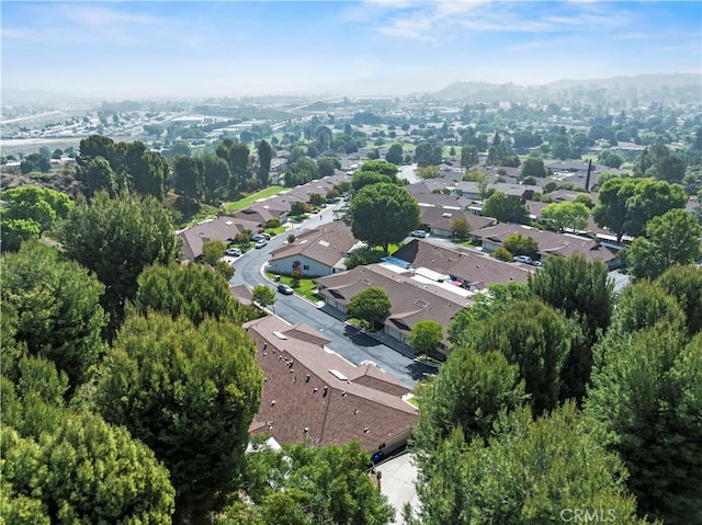 19439 Oak Crossing Rd, Newhall, CA 91321 - aerial view of property's location with nearby suburban area and a mountainous background