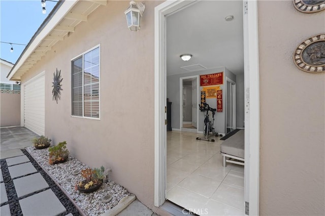 835 S Terri Ann Dr, West Covina, CA 91791 - doorway to property featuring stucco siding