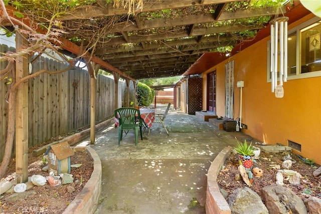 297 Connors Ave, Chico, CA 95926 - fenced backyard featuring a patio area and outdoor dining area