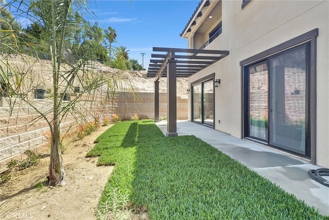 689 Castlehill Dr, Walnut, CA 91789 - view of yard featuring a patio area and a pergola