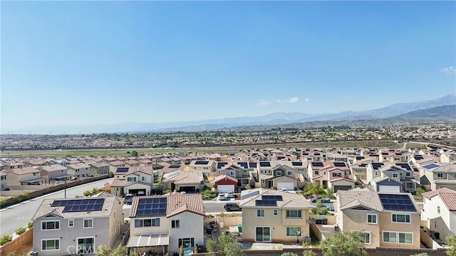 36927 Arezzo Ct, Beaumont, CA 92223 - aerial perspective of suburban area with a mountain backdrop