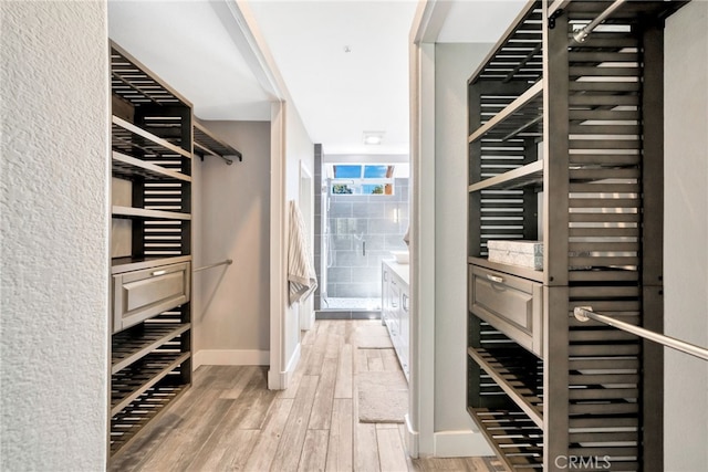 417 Via Presa, San Clemente, CA 92672 - walk in closet featuring wood finished floors