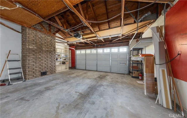 645 Alta Loma Dr, Redlands, CA 92373 - garage with a garage door opener