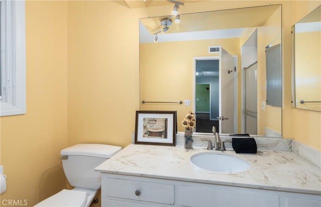 645 Alta Loma Dr, Redlands, CA 92373 - bathroom with vanity and toilet