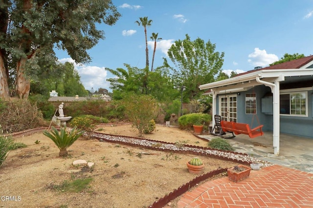 22573 Honnold Dr, Santa Clarita, CA 91350 - view of yard with a patio