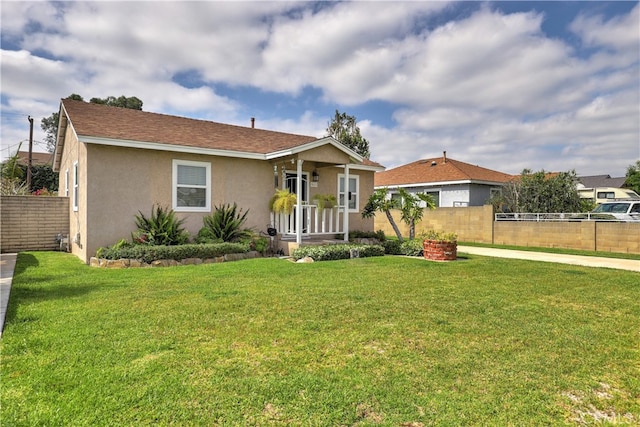 view of front of property with stucco siding