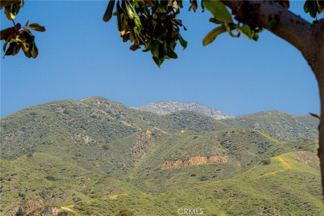 view of mountain backdrop