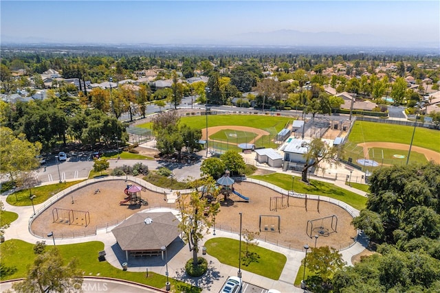 bird's eye view