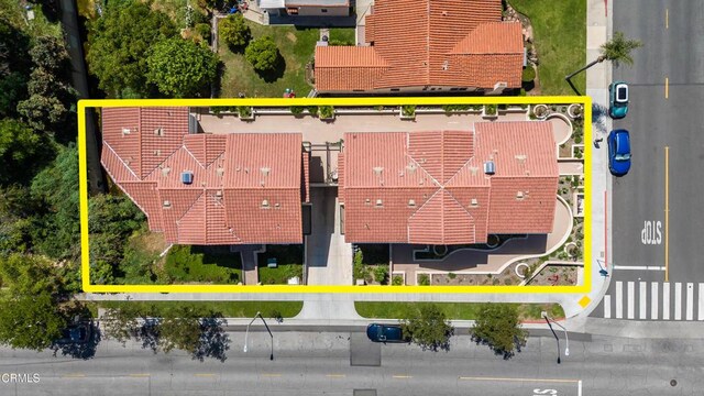 300 E Alhambra Rd Unit D, Alhambra, CA 91801 - view of property location with property parcel outlined
