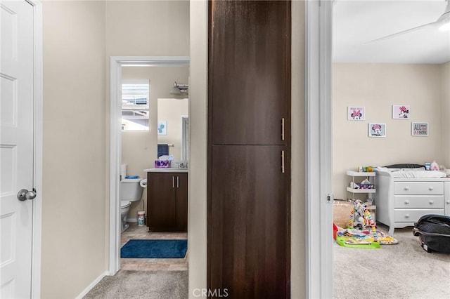 28116 Calle Lumina, Temecula, CA 92592 - hall with carpet flooring