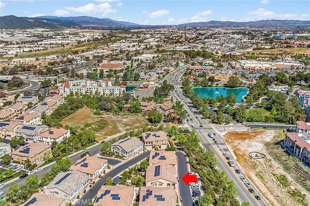 28116 Calle Lumina, Temecula, CA 92592 - aerial view of residential area with a water and mountain view