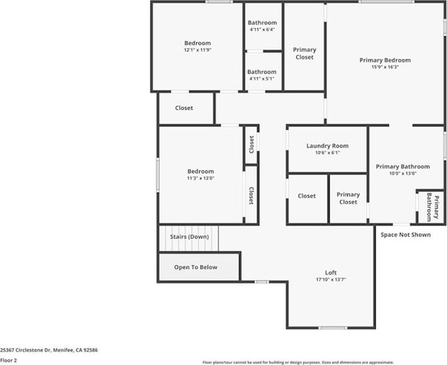 25367 Circle Stone Dr, Menifee, CA 92586 - property floor plan