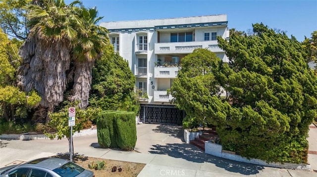 view of property