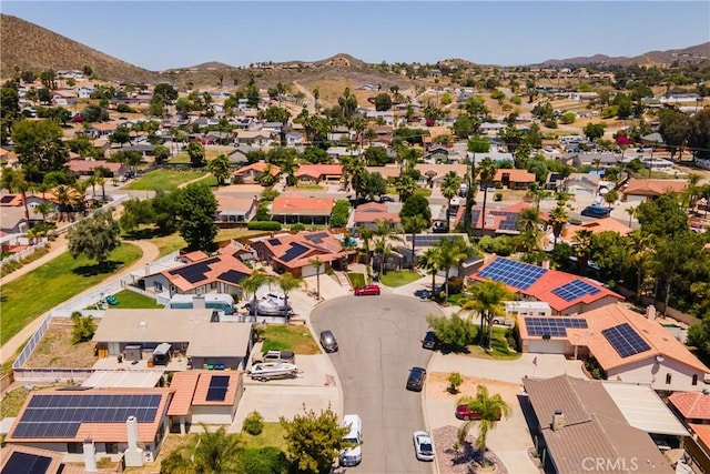 23570 Brook Dr, Canyon Lake, CA 92587 - aerial view of residential area with mountains