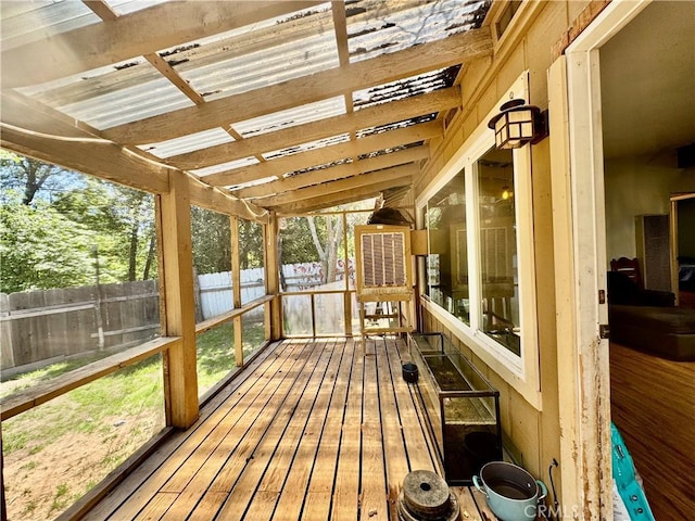 3260 E Westfall Rd, Mariposa, CA 95338 - view of unfurnished sunroom