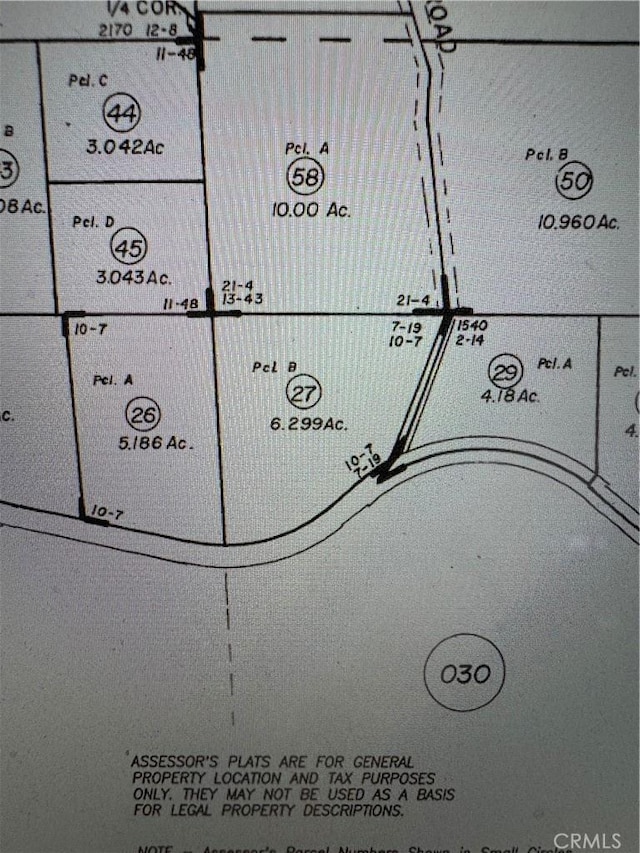 3260 E Westfall Rd, Mariposa, CA 95338 - parcel map