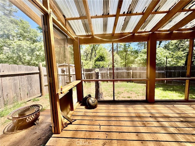 3260 E Westfall Rd, Mariposa, CA 95338 - unfurnished sunroom with healthy amount of natural light