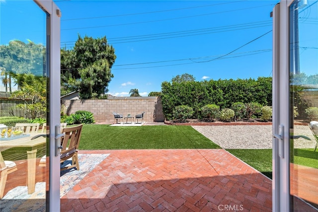 view of patio / terrace