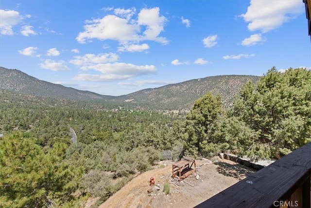 15440 Shasta Way, Pine Mountain Club, CA 93225 - view of mountain background with a forest